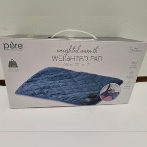 Pure Enrichment Weighted Warmth Weighted Lap Pad with Warmer